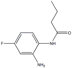 N-(2-amino-4-fluorophenyl)butanamide Struktur