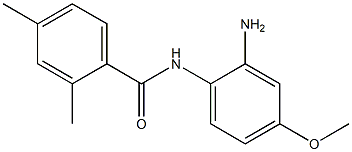 N-(2-amino-4-methoxyphenyl)-2,4-dimethylbenzamide,,结构式