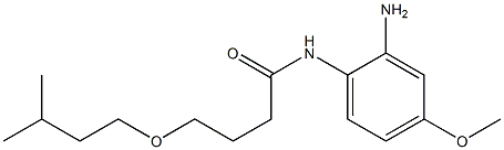 N-(2-amino-4-methoxyphenyl)-4-(3-methylbutoxy)butanamide