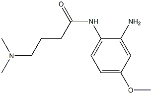 N-(2-amino-4-methoxyphenyl)-4-(dimethylamino)butanamide 化学構造式