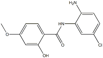 N-(2-amino-5-chlorophenyl)-2-hydroxy-4-methoxybenzamide Structure