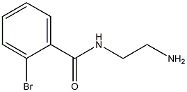 N-(2-aminoethyl)-2-bromobenzamide,,结构式