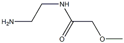 N-(2-aminoethyl)-2-methoxyacetamide 化学構造式