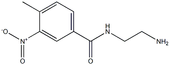 N-(2-aminoethyl)-4-methyl-3-nitrobenzamide Structure