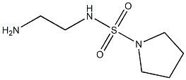 N-(2-aminoethyl)pyrrolidine-1-sulfonamide,,结构式