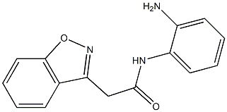 N-(2-aminophenyl)-2-(1,2-benzisoxazol-3-yl)acetamide 结构式