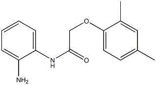 N-(2-aminophenyl)-2-(2,4-dimethylphenoxy)acetamide Structure