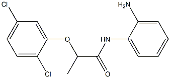N-(2-aminophenyl)-2-(2,5-dichlorophenoxy)propanamide Structure
