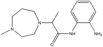 N-(2-aminophenyl)-2-(4-methyl-1,4-diazepan-1-yl)propanamide Structure