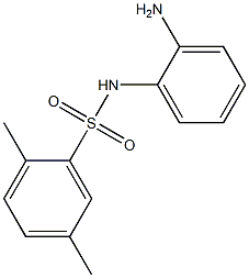 N-(2-aminophenyl)-2,5-dimethylbenzene-1-sulfonamide Structure