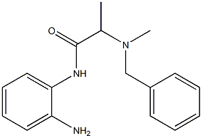 N-(2-aminophenyl)-2-[benzyl(methyl)amino]propanamide Structure