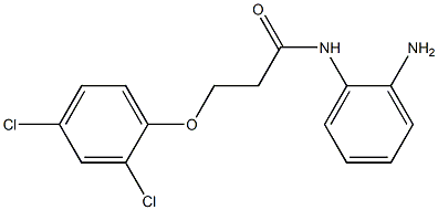 N-(2-aminophenyl)-3-(2,4-dichlorophenoxy)propanamide Struktur