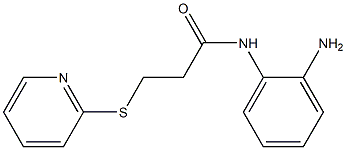 N-(2-aminophenyl)-3-(pyridin-2-ylsulfanyl)propanamide