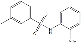N-(2-aminophenyl)-3-methylbenzenesulfonamide 结构式