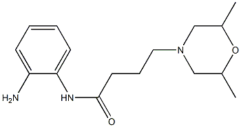 N-(2-aminophenyl)-4-(2,6-dimethylmorpholin-4-yl)butanamide|