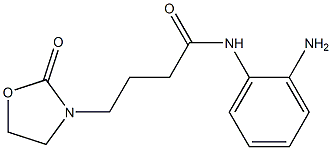  N-(2-aminophenyl)-4-(2-oxo-1,3-oxazolidin-3-yl)butanamide