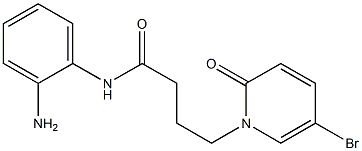 N-(2-aminophenyl)-4-(5-bromo-2-oxo-1,2-dihydropyridin-1-yl)butanamide|