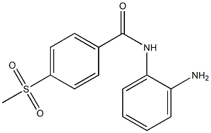 N-(2-aminophenyl)-4-(methylsulfonyl)benzamide Structure