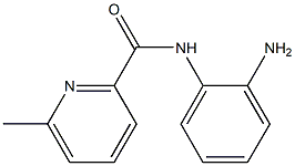 N-(2-aminophenyl)-6-methylpyridine-2-carboxamide 结构式