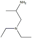 N-(2-aminopropyl)-N,N-diethylamine 化学構造式