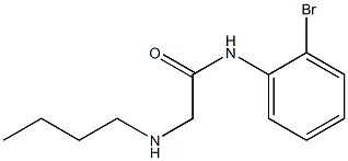 N-(2-bromophenyl)-2-(butylamino)acetamide Structure