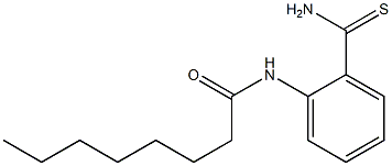 N-(2-carbamothioylphenyl)octanamide|