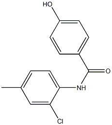 N-(2-chloro-4-methylphenyl)-4-hydroxybenzamide Structure