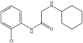 N-(2-chlorophenyl)-2-(cyclohexylamino)acetamide|