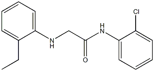  N-(2-chlorophenyl)-2-[(2-ethylphenyl)amino]acetamide