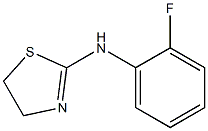 N-(2-fluorophenyl)-4,5-dihydro-1,3-thiazol-2-amine Struktur