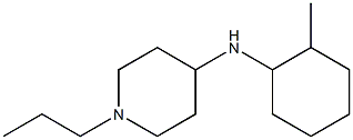 N-(2-methylcyclohexyl)-1-propylpiperidin-4-amine,,结构式