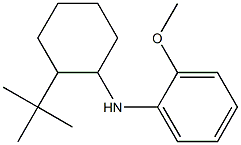 N-(2-tert-butylcyclohexyl)-2-methoxyaniline Structure