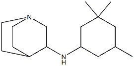 N-(3,3,5-trimethylcyclohexyl)-1-azabicyclo[2.2.2]octan-3-amine|