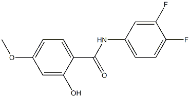 N-(3,4-difluorophenyl)-2-hydroxy-4-methoxybenzamide