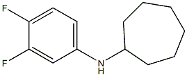 N-(3,4-difluorophenyl)cycloheptanamine|