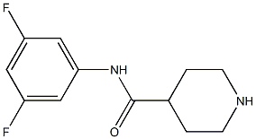 N-(3,5-difluorophenyl)piperidine-4-carboxamide