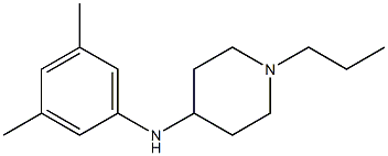 N-(3,5-dimethylphenyl)-1-propylpiperidin-4-amine Structure