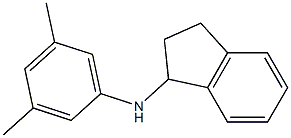 N-(3,5-dimethylphenyl)-2,3-dihydro-1H-inden-1-amine Struktur