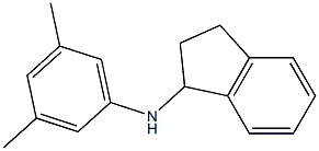 N-(3,5-dimethylphenyl)-2,3-dihydro-1H-inden-1-amine Structure