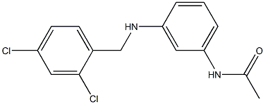 N-(3-{[(2,4-dichlorophenyl)methyl]amino}phenyl)acetamide