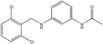 N-(3-{[(2,6-dichlorophenyl)methyl]amino}phenyl)acetamide