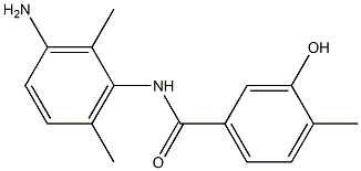  N-(3-amino-2,6-dimethylphenyl)-3-hydroxy-4-methylbenzamide