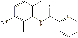 N-(3-amino-2,6-dimethylphenyl)pyridine-2-carboxamide 结构式