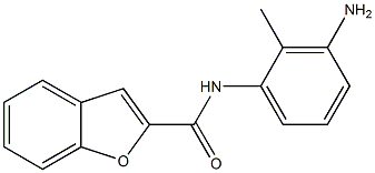 N-(3-amino-2-methylphenyl)-1-benzofuran-2-carboxamide Structure