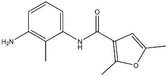 N-(3-amino-2-methylphenyl)-2,5-dimethyl-3-furamide Structure
