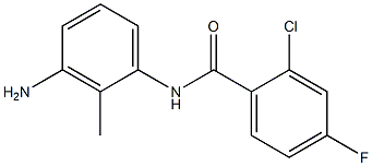 N-(3-amino-2-methylphenyl)-2-chloro-4-fluorobenzamide