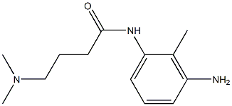  N-(3-amino-2-methylphenyl)-4-(dimethylamino)butanamide