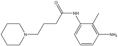 N-(3-amino-2-methylphenyl)-4-piperidin-1-ylbutanamide