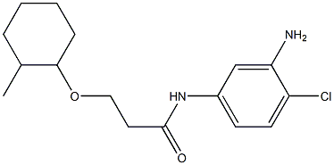 N-(3-amino-4-chlorophenyl)-3-[(2-methylcyclohexyl)oxy]propanamide