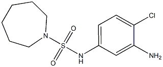 N-(3-amino-4-chlorophenyl)azepane-1-sulfonamide|